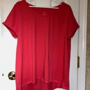 J.Jill red everyday t-shirt. Size L